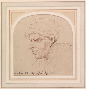 George Moser by Thomas Rowlandson
